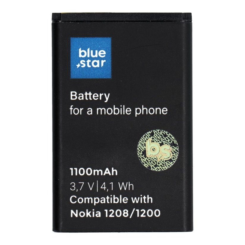 Akkumulátor Battery Nokia 1208 / 1200 / C1 / 1616 / 1800 1100 mAh Blue Star