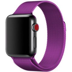 Remienok Loop Milanese Apple Watch 42/44/45mm Purple