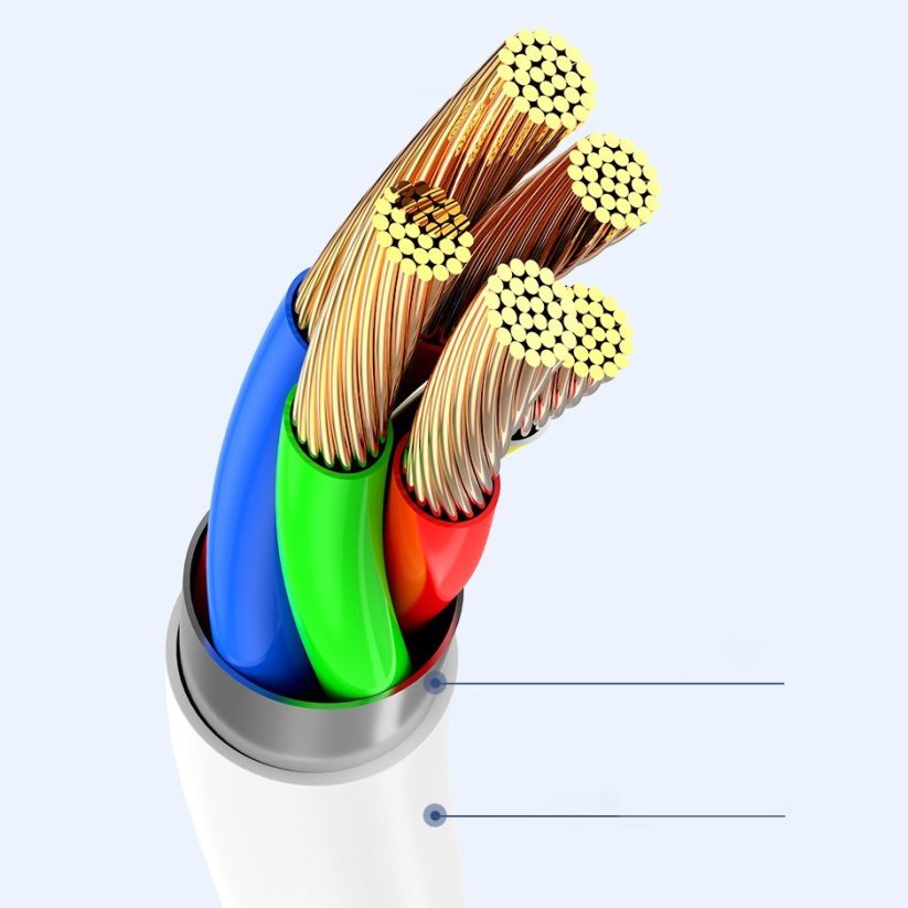 Baseus micro USB kábel 2.4A 1m (CAMSW-02)