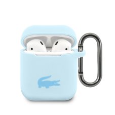 Lacoste Liquid Silicone Glossy Printing Logo púzdro pre AirPods 1/2 Blue Lacoste Liquid Silicone Glossy Printing Logo púzdro pre AirPods 1/2 Blue