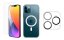 3PACK - Ochranné sklo + Crystal Air kryt s MagSafe + ochranné sklíčko kamery pre iPhone 12 Pro