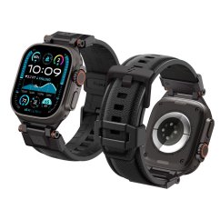 Remienok Spigen Durapro Armor Apple Watch 6 / 7 / 8 / 9 / 10 / SE / Ultra 1 / 2 (44 / 45 / 46 / 49 mm) Black Edition