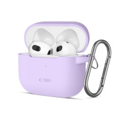 Kryt Tech-Protect Silicone Hook Apple Airpods 3 Lavender Kryt Tech-Protect Silicone Hook Apple Airpods 3 Lavender
