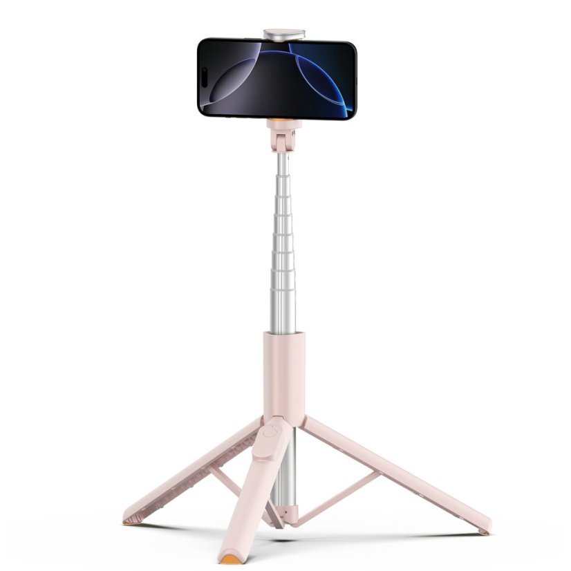 Selfie tyč Tech-Protect L09S Bluetooth Selfie Stick Tripod Pink