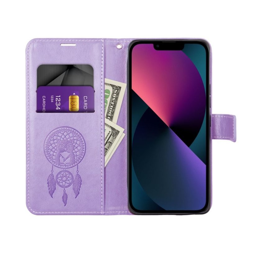 Kryt Mezzo Book Case Samsung Galaxy A54 5G lapač snov Purple