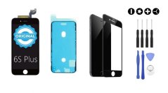 MULTIPACK - ORIGINAL Čierny LCD displej iPhone 6S Plus + LCD adhesive (lepka pod displej) + 3D ochranné sklo + sada náradia MULTIPACK - ORIGINAL Čierny LCD displej iPhone 6S Plus + LCD adhesive (lepka pod displej) + 3D ochranné sklo + sada náradia