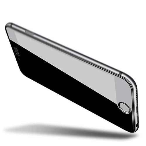 10ks balenie - 3D ochranné sklo na celý displej - iPhone 6/6S - čierne