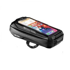 Držiak na bicykel Wildman Traveling Bag Bike Handlebars With Zipper 0,5L (4 "- 7") X3 Black Držiak na bicykel Wildman Traveling Bag Bike Handlebars With Zipper 0,5L (4 "- 7") X3 Black