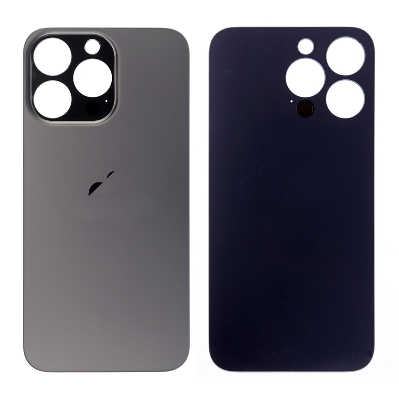 Apple iPhone 13 Pro Max - Sklo zadného housingu so zväčšeným otvorom na kameru (Graphite)