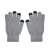 Rukavice pre smartfón Touch Screen Gloves Triangle Man Grey