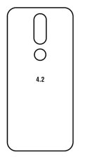 Hydrogel - zadná ochranná fólia - Nokia 4.2