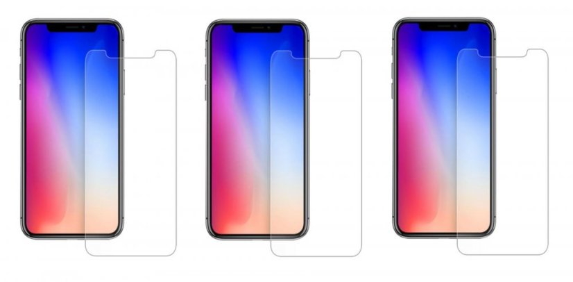 2+1 ZADARMO! 3PACK Ochranné tvrdené sklo s horným výrezom - Apple iPhone X/XS/11 Pro 2+1 ZADARMO! 3PACK Ochranné tvrdené sklo s horným výrezom - Apple iPhone X/XS/11 Pro
