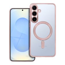 Kryt Case Samsung Galaxy S25 Plus Electro Mag Cover s MagSafe Gold-Rose
