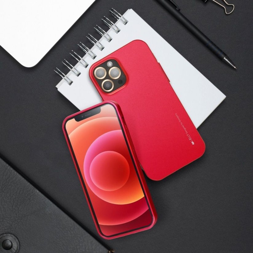 Kryt i-Jelly Case Mercury  Samsung Galaxy A72 LTE ( 4G ) červený