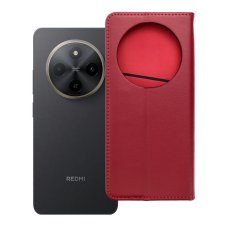 Kryt Flip Case na Xiaomi Redmi 17C Smart Pro Book Leather Maroon