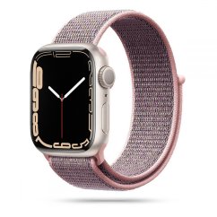 Remienok Tech-Protect Nylon Apple Watch 4 / 5 / 6 / 7 / 8 / 9 / SE (38 / 40 / 41 mm) Pink Sand