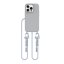Kryt Tech-Protect Magnecklace Magsafe iPhone 14 Pro Crayon Grey