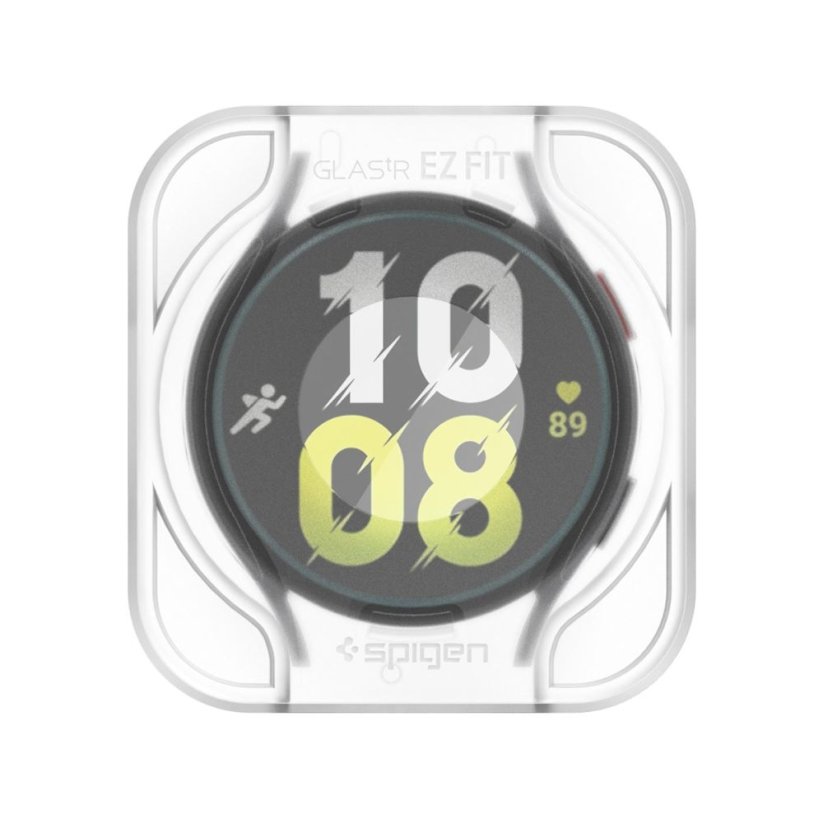 Ochranné tvrdené sklo Spigen Glas.Tr ”Ez-Fit” 2-Pack Samsung Galaxy Watch 6 (44 mm) Clear