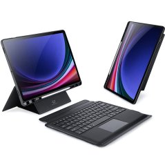 Kryt Dux Ducis Case Dk Foldable With Wireless Keyboard With Backlight Samsung Galaxy Tab S10 Plus/S9 Plus/S9 FE Plus Black Kryt Dux Ducis Case Dk Foldable With Wireless Keyboard With Backlight Samsung Galaxy Tab S10 Plus/S9 Plus/S9 FE Plus Black