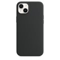 iPhone 14 Silicone Case s MagSafe - Midnight design (čierny)