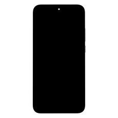 Displej s rámom pre Poco F7 Black (Service Pack - originálny diel)