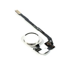 iPhone 5S, iPhone SE - home button + flex kabel (bílý)