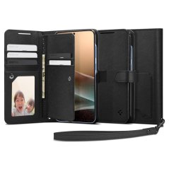 Kryt Spigen Wallet ”S” Samsung Galaxy S25+ Plus Black Kryt Spigen Wallet ”S” Samsung Galaxy S25+ Plus Black