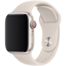 Remienok pre Apple Watch (42/44/45mm) Sport Band, Starlight, veľkosť S/M Remienok pre Apple Watch (42/44/45mm) Sport Band, Starlight, veľkosť S/M