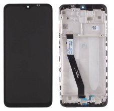 LCD displej + dotyková plocha Xiaomi Redmi 9 s rámom