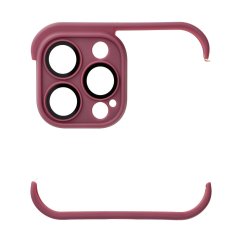 Kryt mini Bumpers With Camera Island Protection Case iPhone 13 Pro Max Cherry