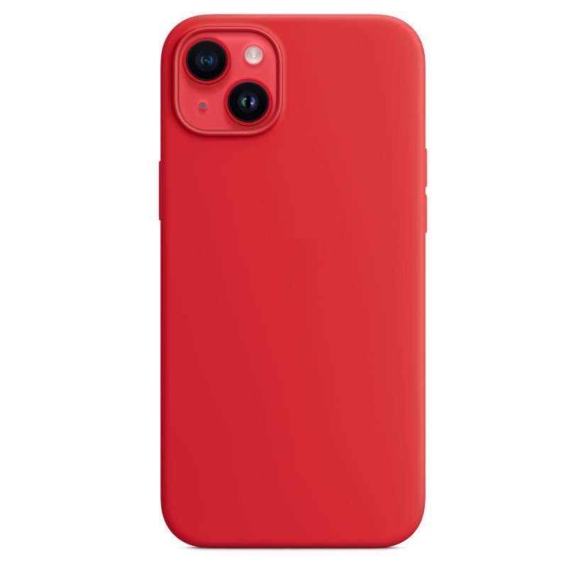 iPhone 14 Silicone Case s MagSafe - (PRODUCT)RED™ design (červený)