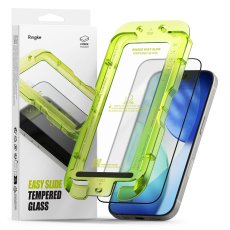 2ks v balení, set ochranných skiel Ringke Easy Slide 2-Pack iPhone 17 Black