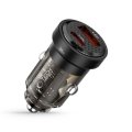 Nabíjačka do auta Tech-Protect Cc30W 2-Port Car Charger PD 30W / QC3.0 Black