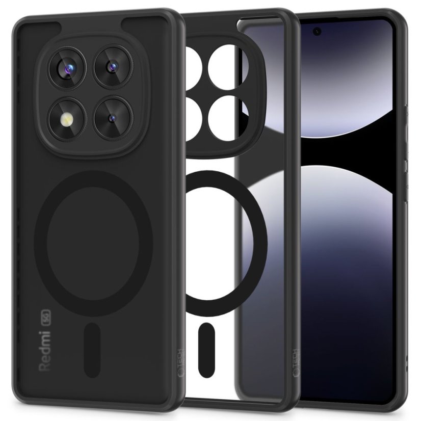 tok Tech-Protect Magmat Magsafe Xiaomi Redmi Note 14 Pro 5G / Poco X7 5G Matte Black
