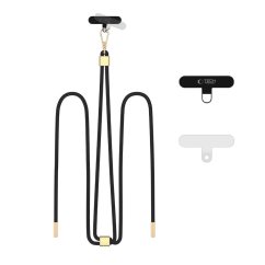 Kryt Tech-Protect C2S Rope Crossbody Strap Black/Gold