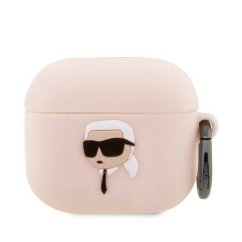 Kryt Original Case Karl Lagerfeld Kla3Runikp Apple Airpods 3 (3D Sil Nft Karl / Pink)