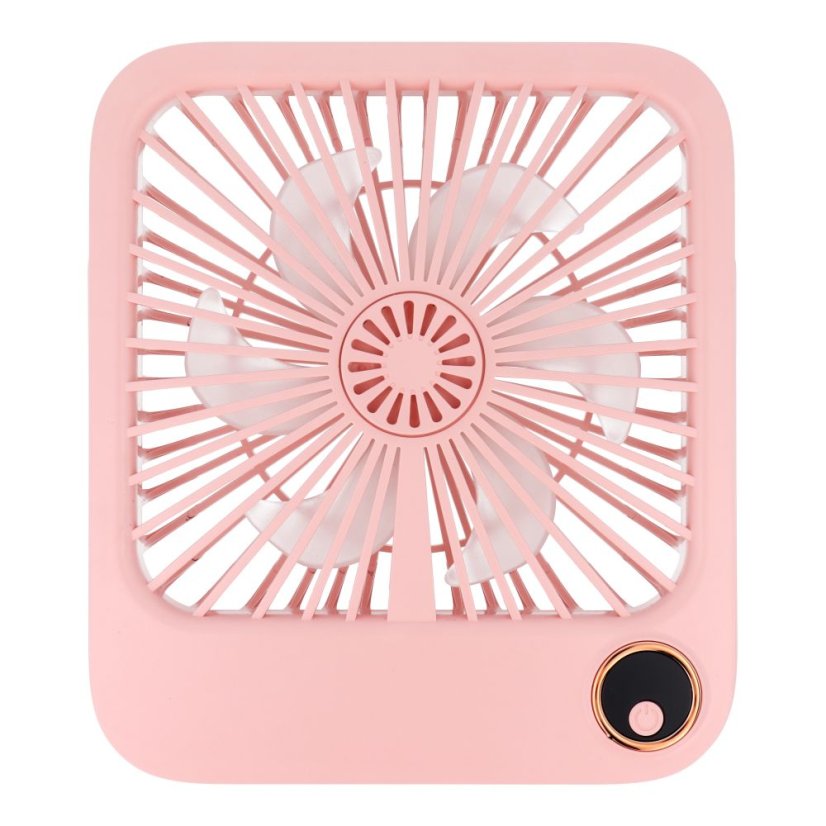 Desk Fan With Adjustable Stand W30 Pink