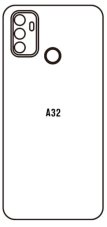 Hidrogél - hátsó védőfólia - OPPO A32