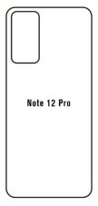 Hydrogel - zadná ochranná fólia - Xiaomi Redmi Note 12 Pro 4G