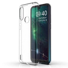 Silikonový kryt o tloušťce 0,5 mm - Motorola Moto E6i průhledný