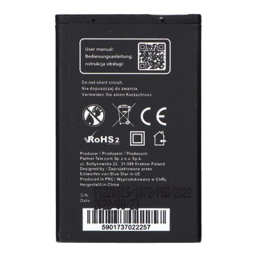 Akkumulátor Battery Nokia 6101 / 6100 / 6300 1000 mAh Blue Star Premium