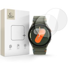 Ochranné tvrdené sklo Tech-Protect Glass Fit+ 2-Pack Samsung Galaxy Watch 4 / 5 / 6 / 7 / FE (40 mm) Clear Ochranné tvrdené sklo Tech-Protect Glass Fit+ 2-Pack Samsung Galaxy Watch 4 / 5 / 6 / 7 / FE (40 mm) Clear