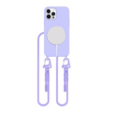 Kryt Tech-Protect Magnecklace Magsafe iPhone 12 / 12 Pro Lavender Kryt Tech-Protect Magnecklace Magsafe iPhone 12 / 12 Pro Lavender