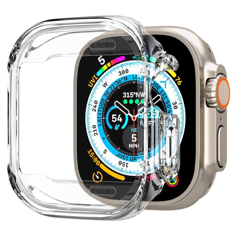Kryt Spigen Ultra Hybrid Apple Watch Ultra 1 / 2 (49 mm) Crystal Clear