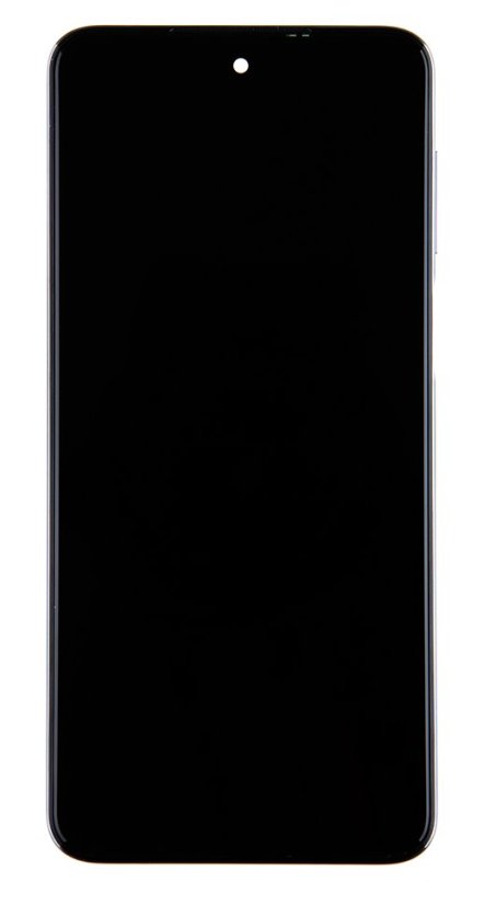 Kijelző kerettel a Xiaomi Redmi Note 9 Pro/9S/9 Pro Max Glacier White készülékhez