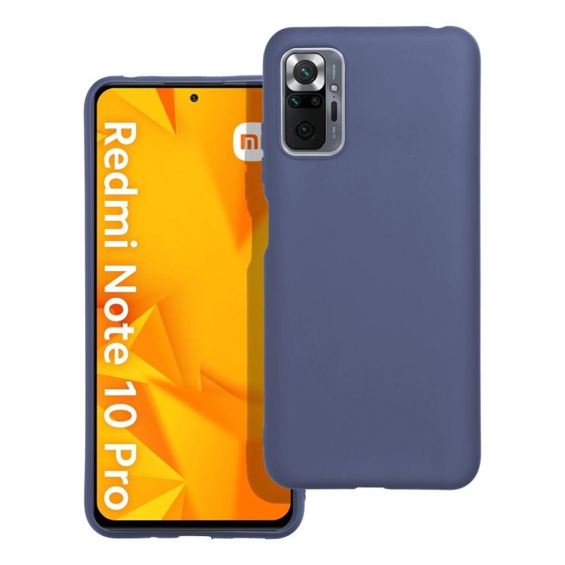 MATT Case  Xiaomi Note 10 5G / Poco M3 Pro / Poco M3 Pro 5G modrý