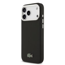 Lacoste Iconic Petit Pique Camera Stand MagSafe zadný kryt pre iPhone 17 Pro Max Black
