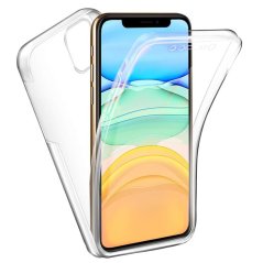 Kryt Case 360 Full Cover Pc + Tpu iPhone 13 Pro Max Priesvitný Kryt Case 360 Full Cover Pc + Tpu iPhone 13 Pro Max Priesvitný