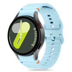 Remienok Tech-Protect Silicone Sport Samsung Galaxy Watch 4 / 5 / 5 Pro / 6 / 7 / FE Sky Blue