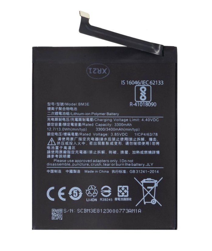 BM3E Xiaomi akkumulátor 3300mAh (OEM)